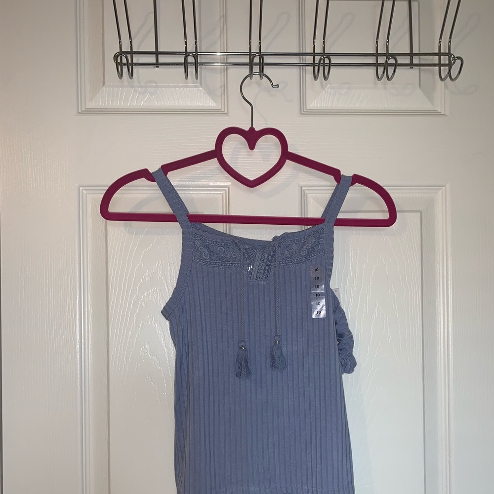 Girls justice tank top